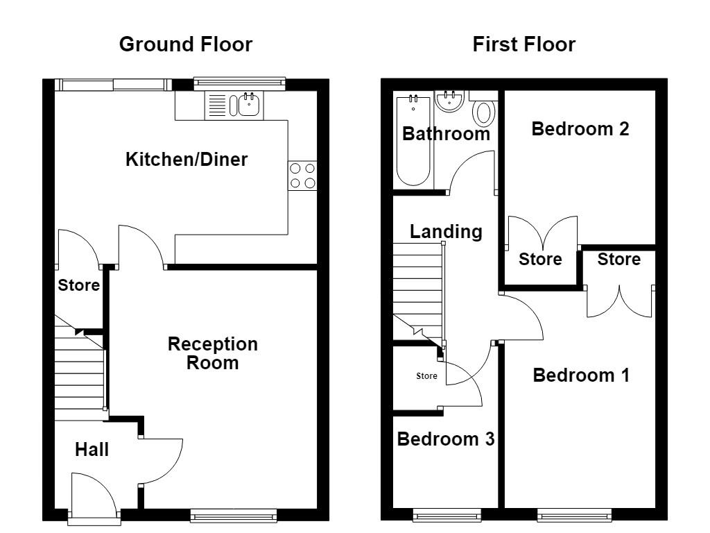 3, Sandon Terrace, Blackburn floorplan