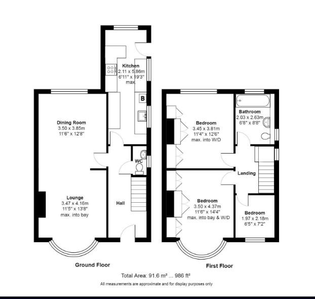 127, Hermitage Road, Altrincham floorplan