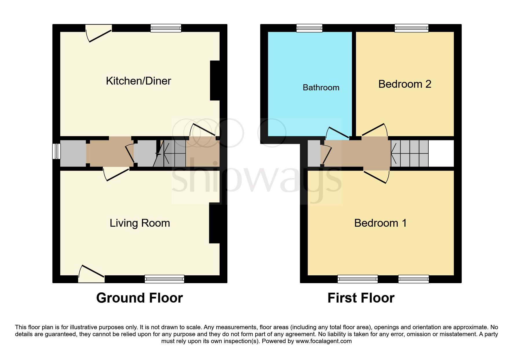 9, Old Church Road, Birmingham floorplan