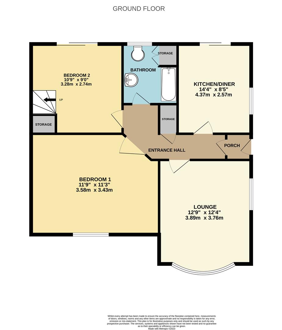 58, Alexandra Street, Leicester floorplan