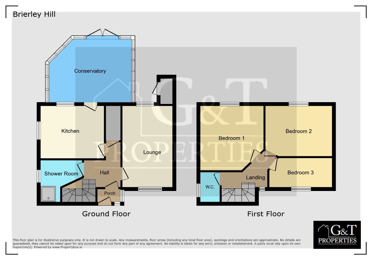 94 Tiled House Lane, Brierley Hill floorplan