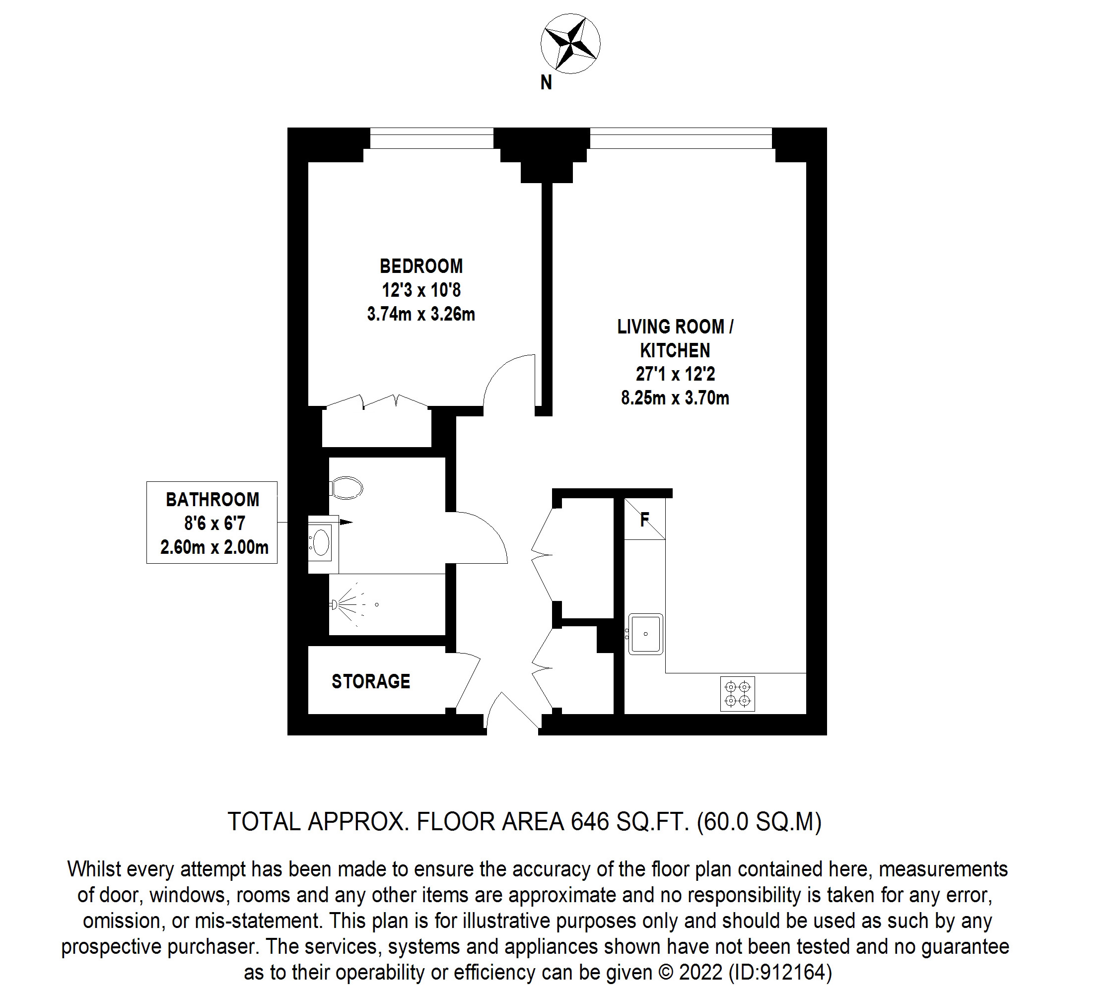 Apartment Pw14.02, 10, Broadway, London floorplan