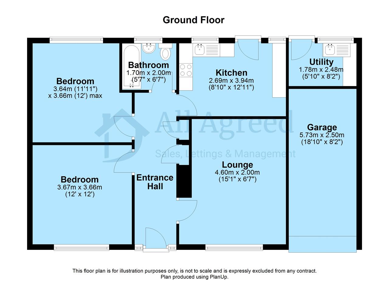 45, Pennine Avenue, Riddings floorplan