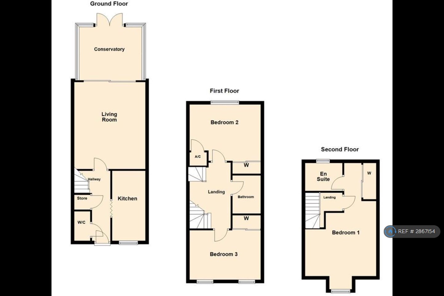 St Johns Close, Burntwood floorplan