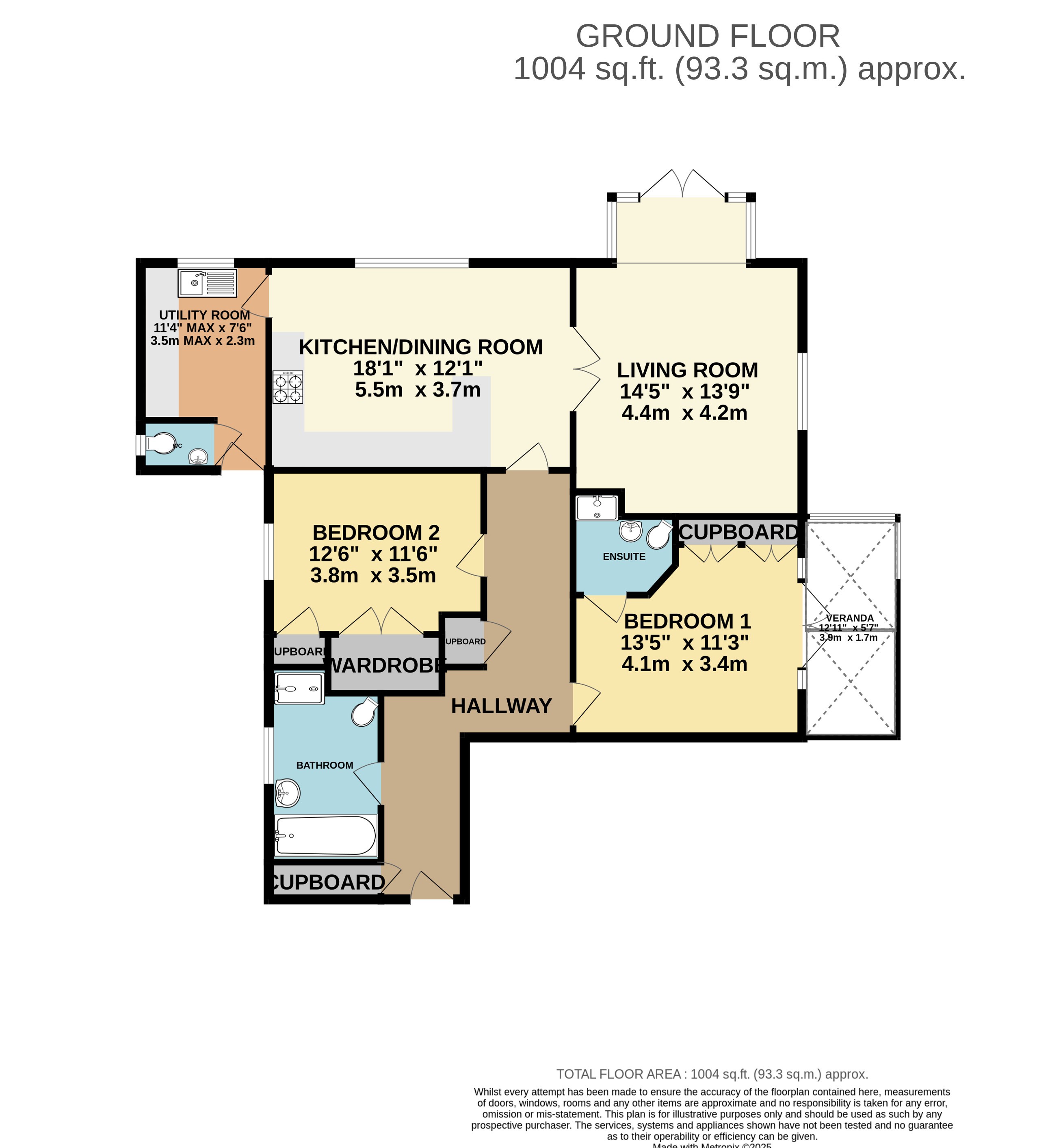Apartment 2, Hill House,, Church Road, Somerset floorplan