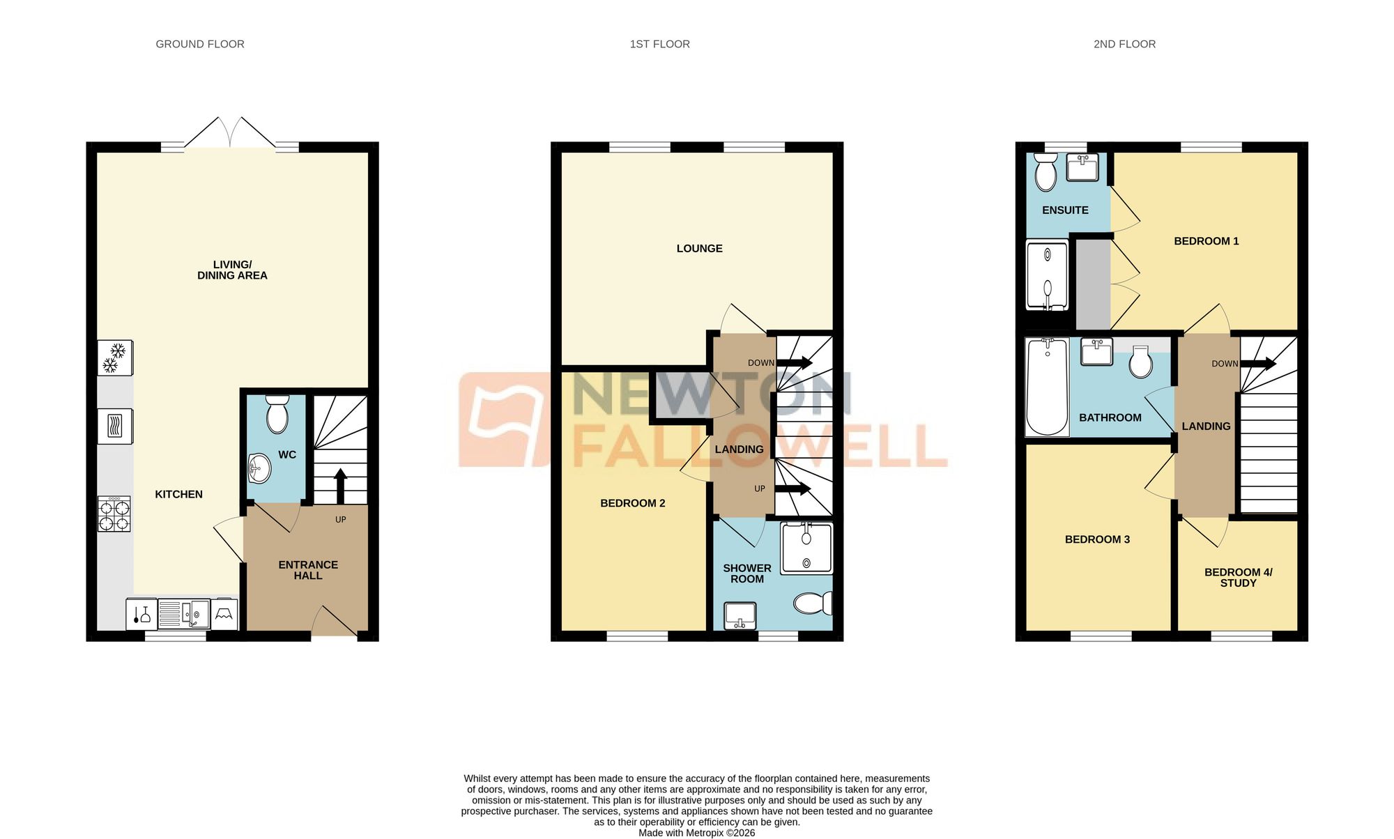 10 Lavender Way, Newark floorplan