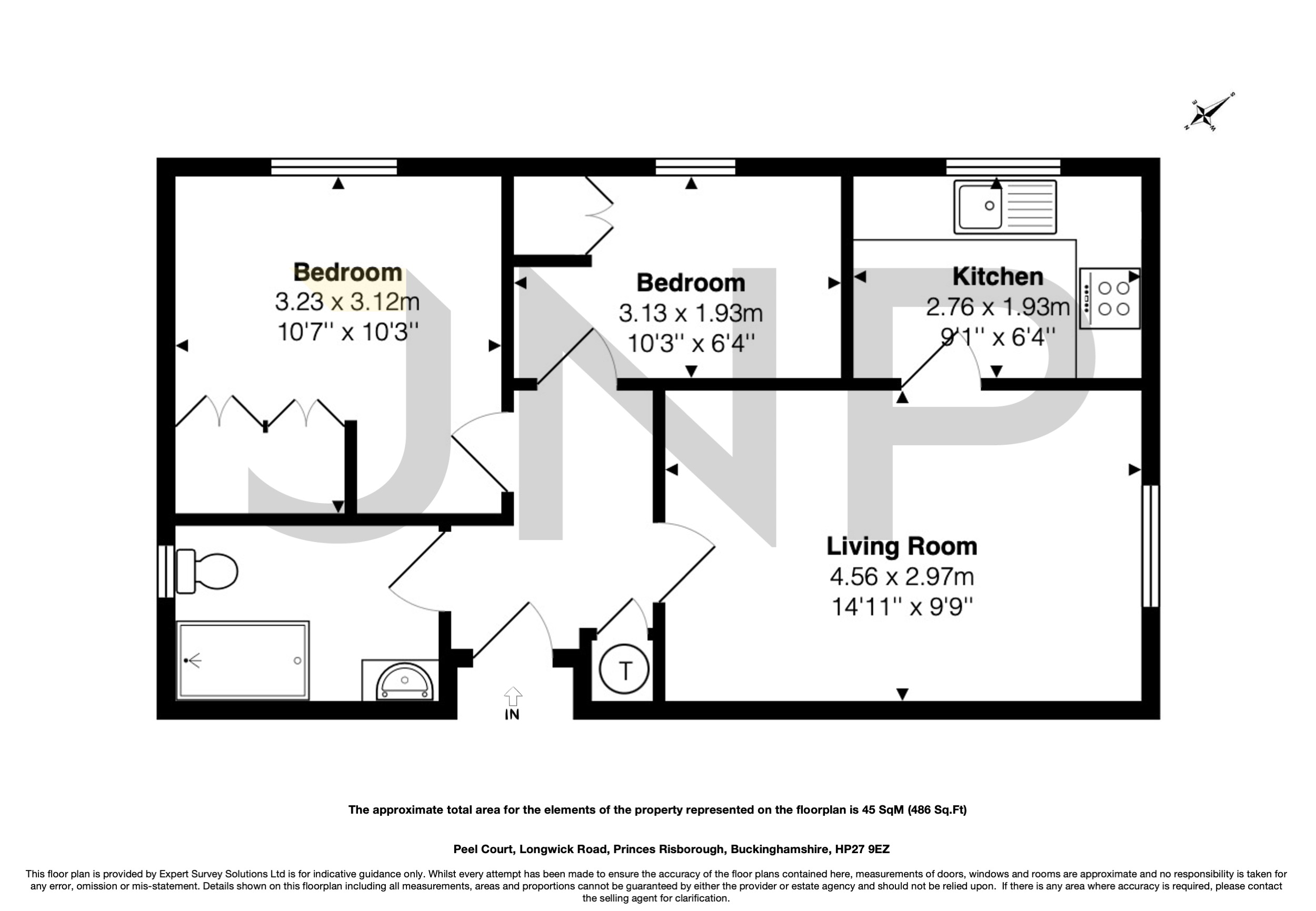 2 Peel Court,, Longwick Road, Buckinghamshire floorplan