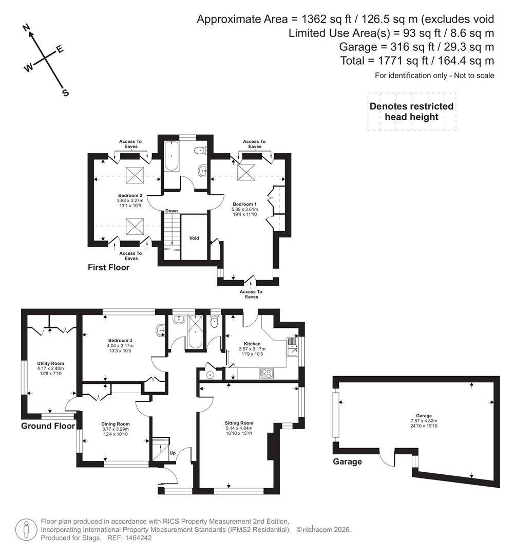 High View, Rose Hill, Marazion floorplan