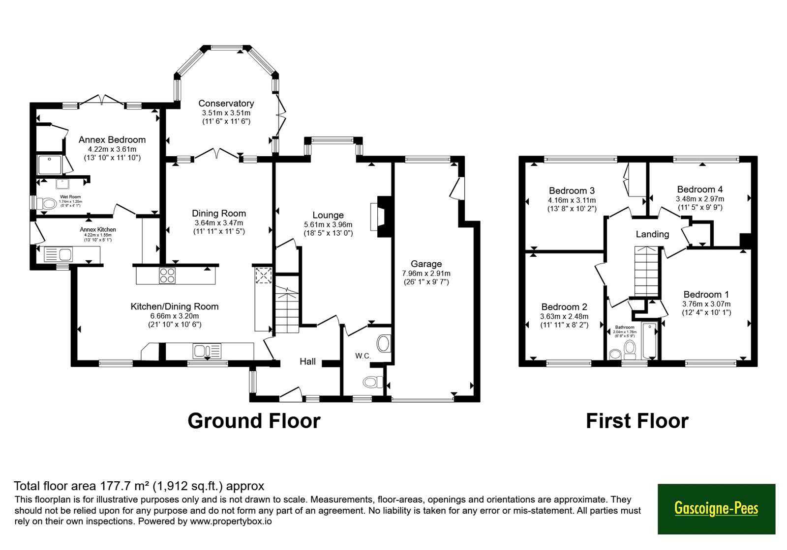 14, Bexmoor Way, Basingstoke floorplan