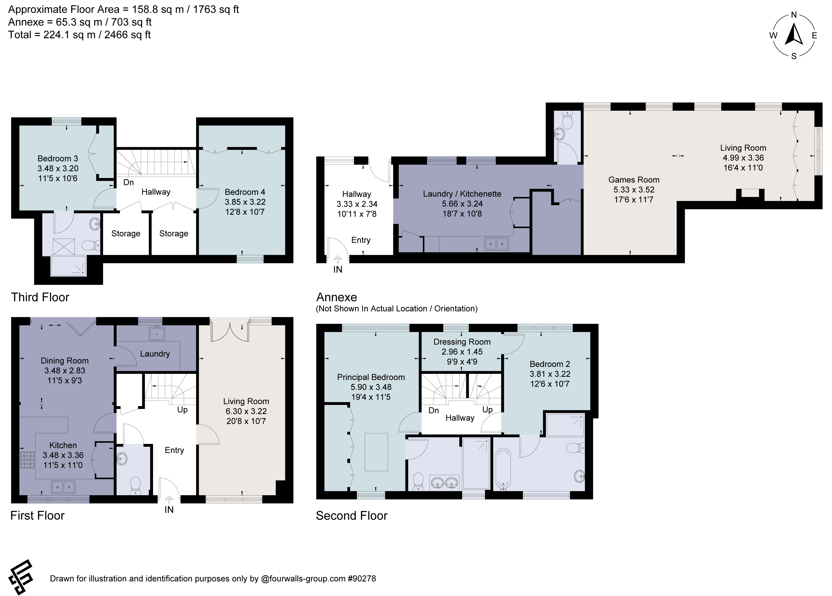 4, Ashford Close, Oxfordshire floorplan