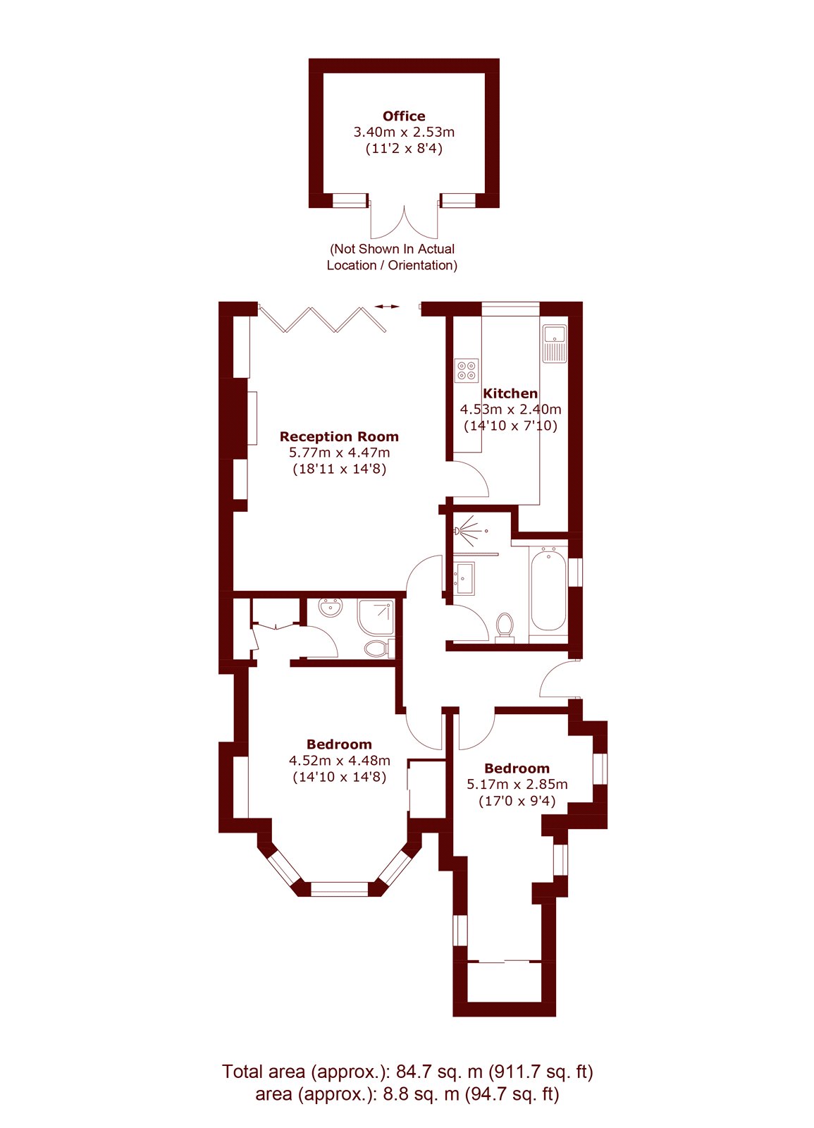 Cavendish Road, London NW6, 2 bedroom flat for sale 68358072