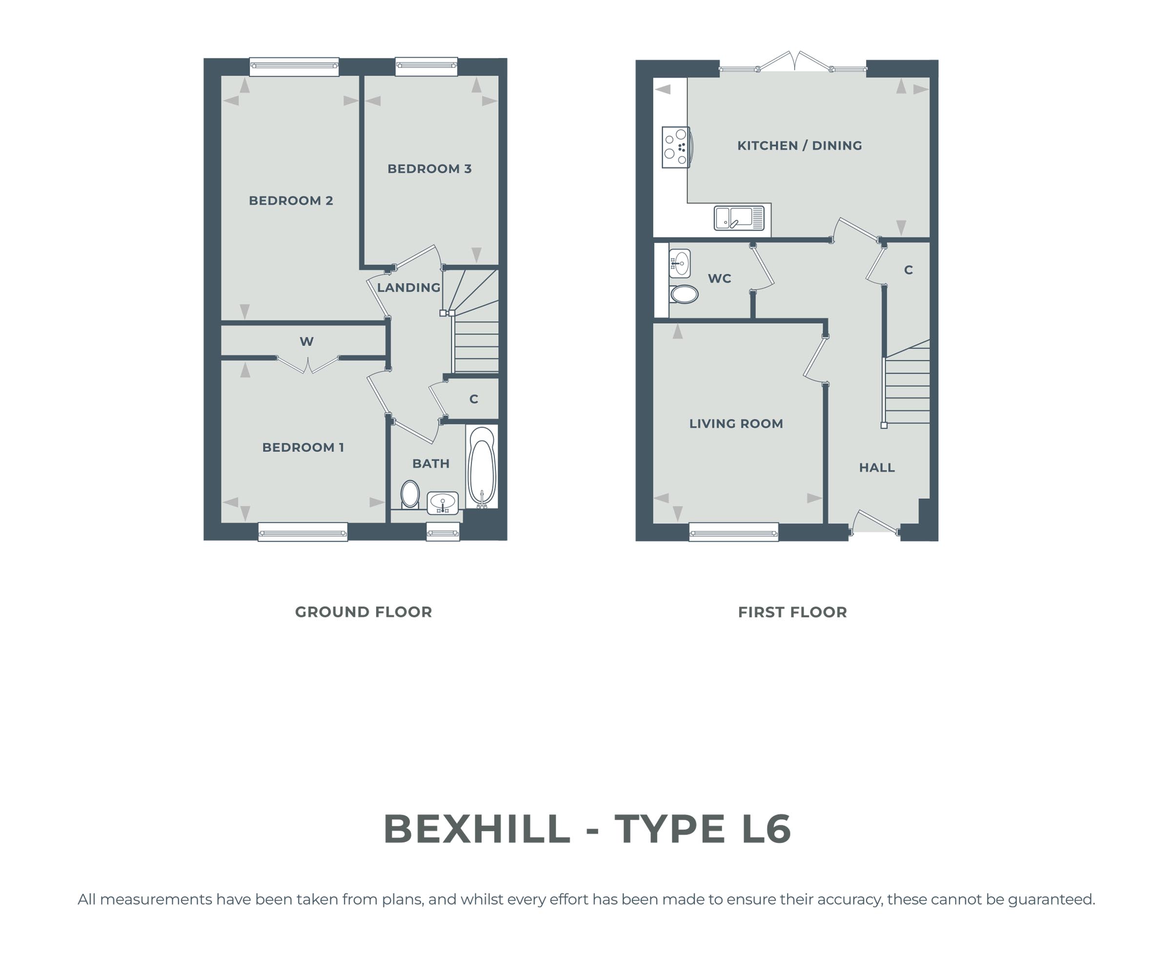 ** NEW MP 3 Bed Semi Detached **,, Wrestwood Road, East Sussex floorplan