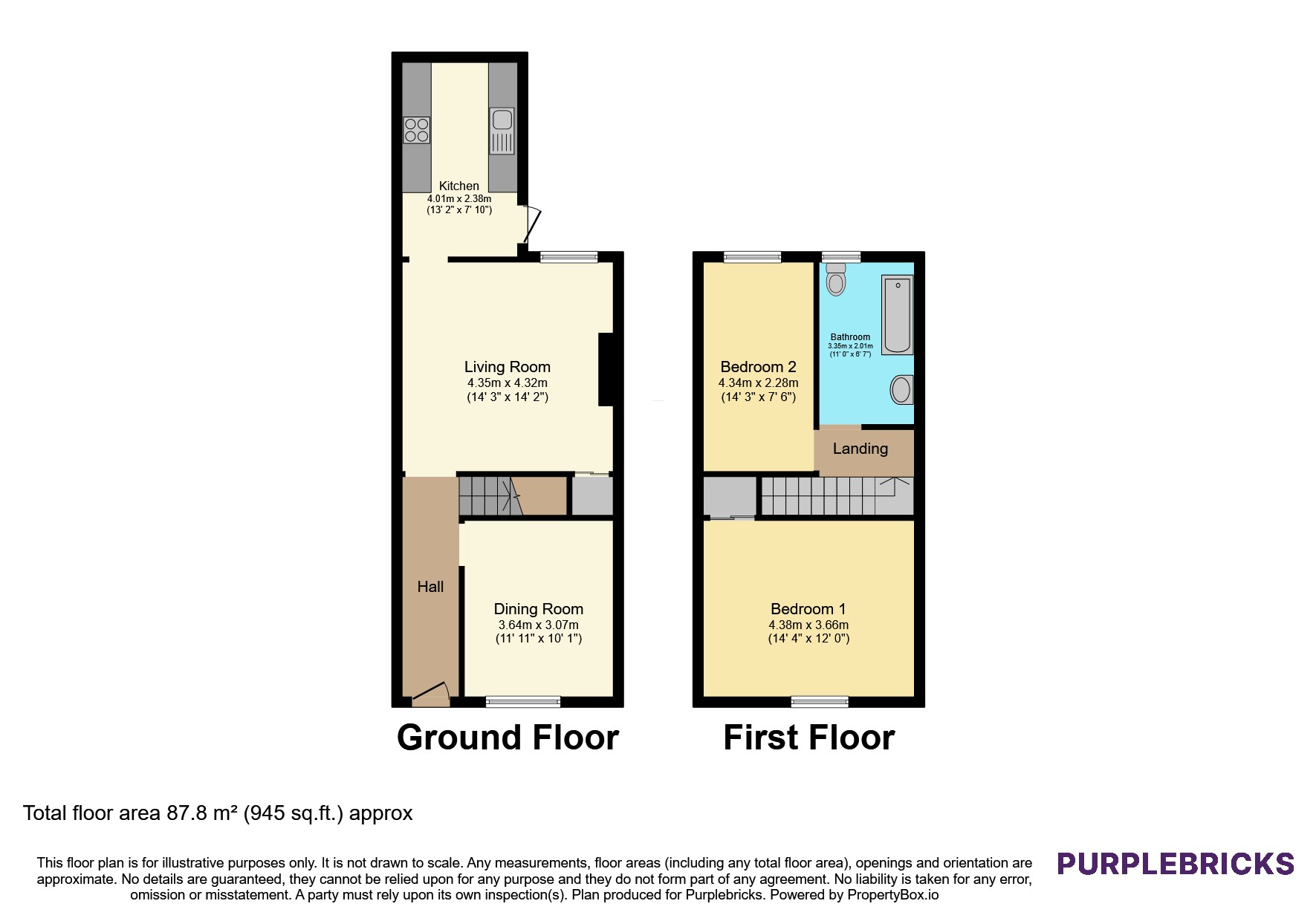 11, Mount Pleasant Street, Accrington floorplan
