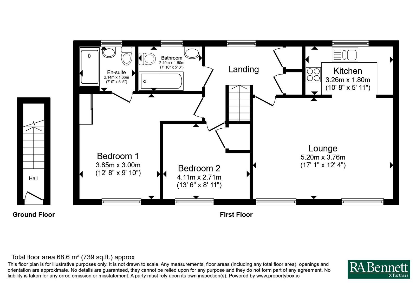 61, Kingfisher Close, Warwickshire floorplan