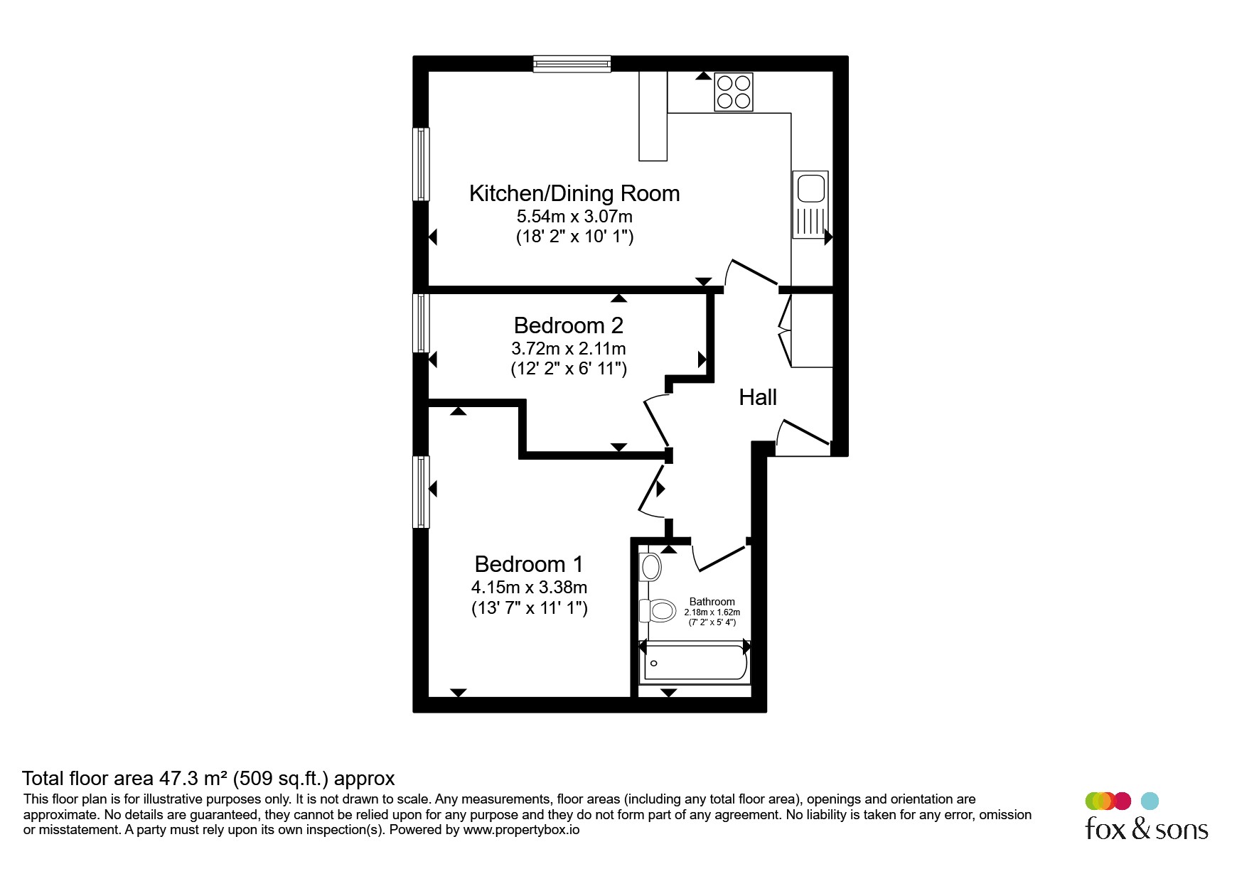 Saxon Gate, Southampton floorplan
