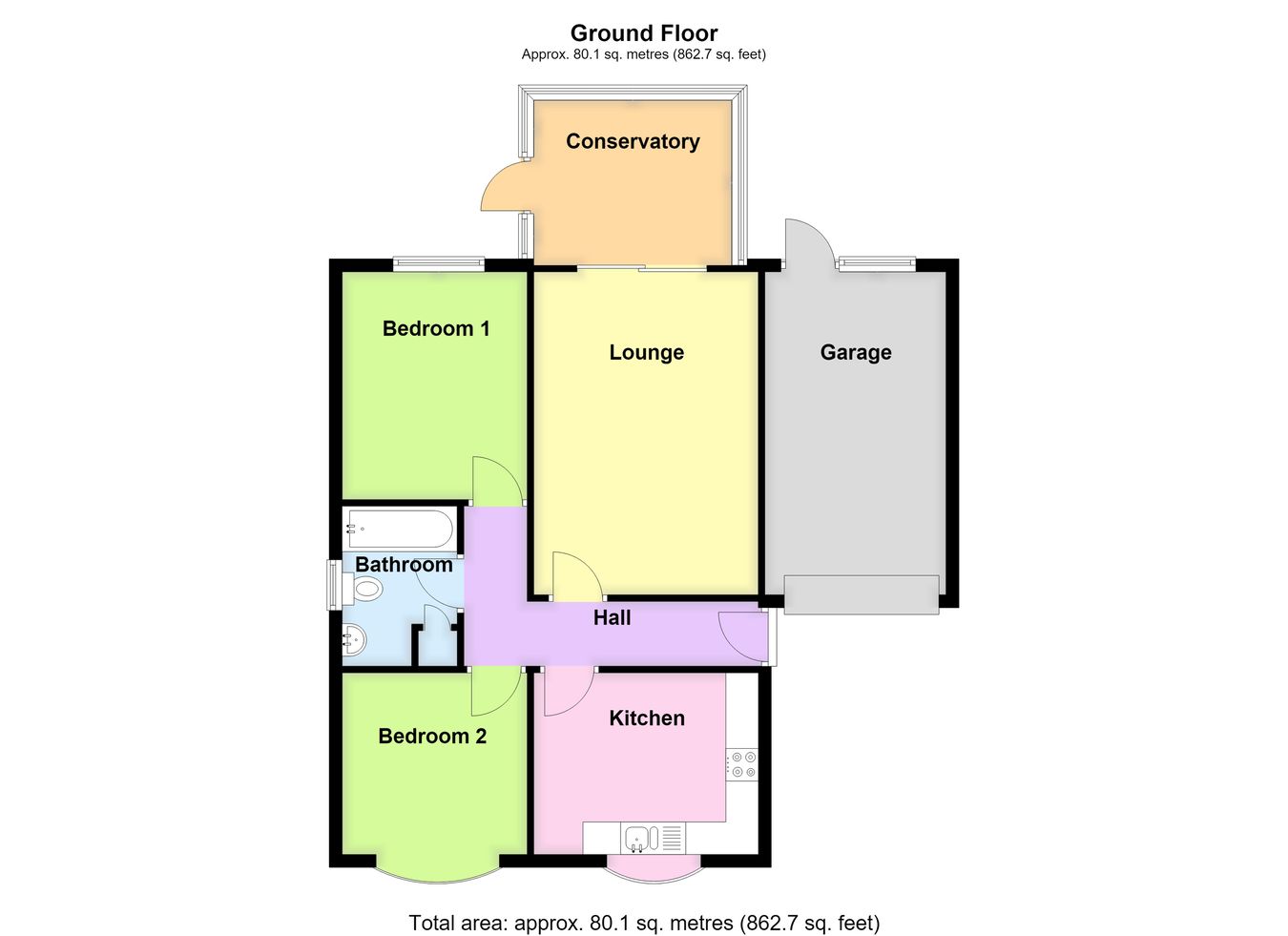 Greenfields, Chapel Road, Boston floorplan