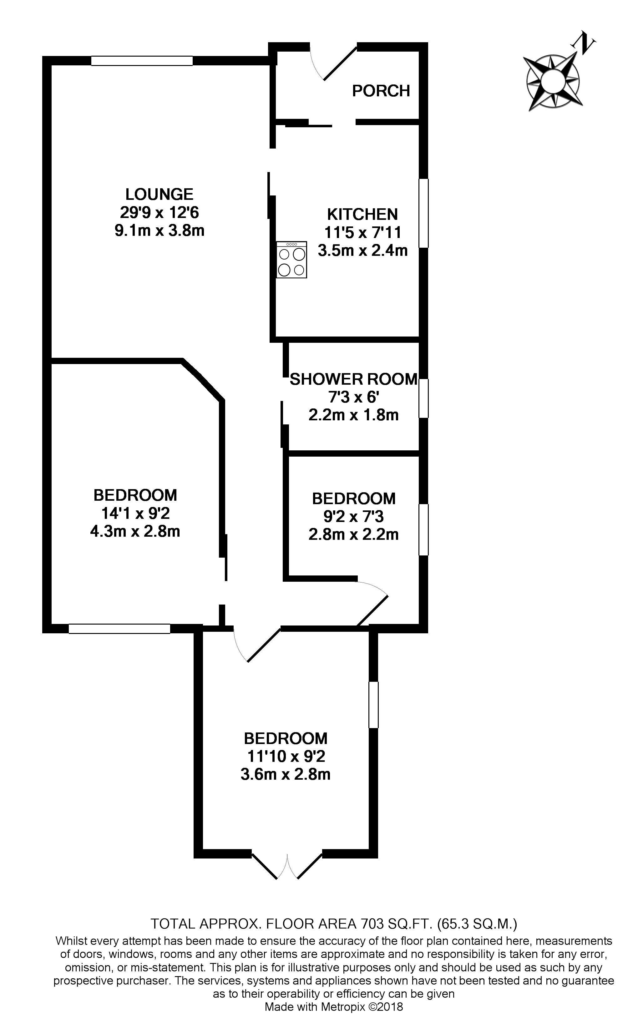 3 Bedrooms Semi-detached bungalow for sale in Holme Court Avenue, Biggleswade SG18