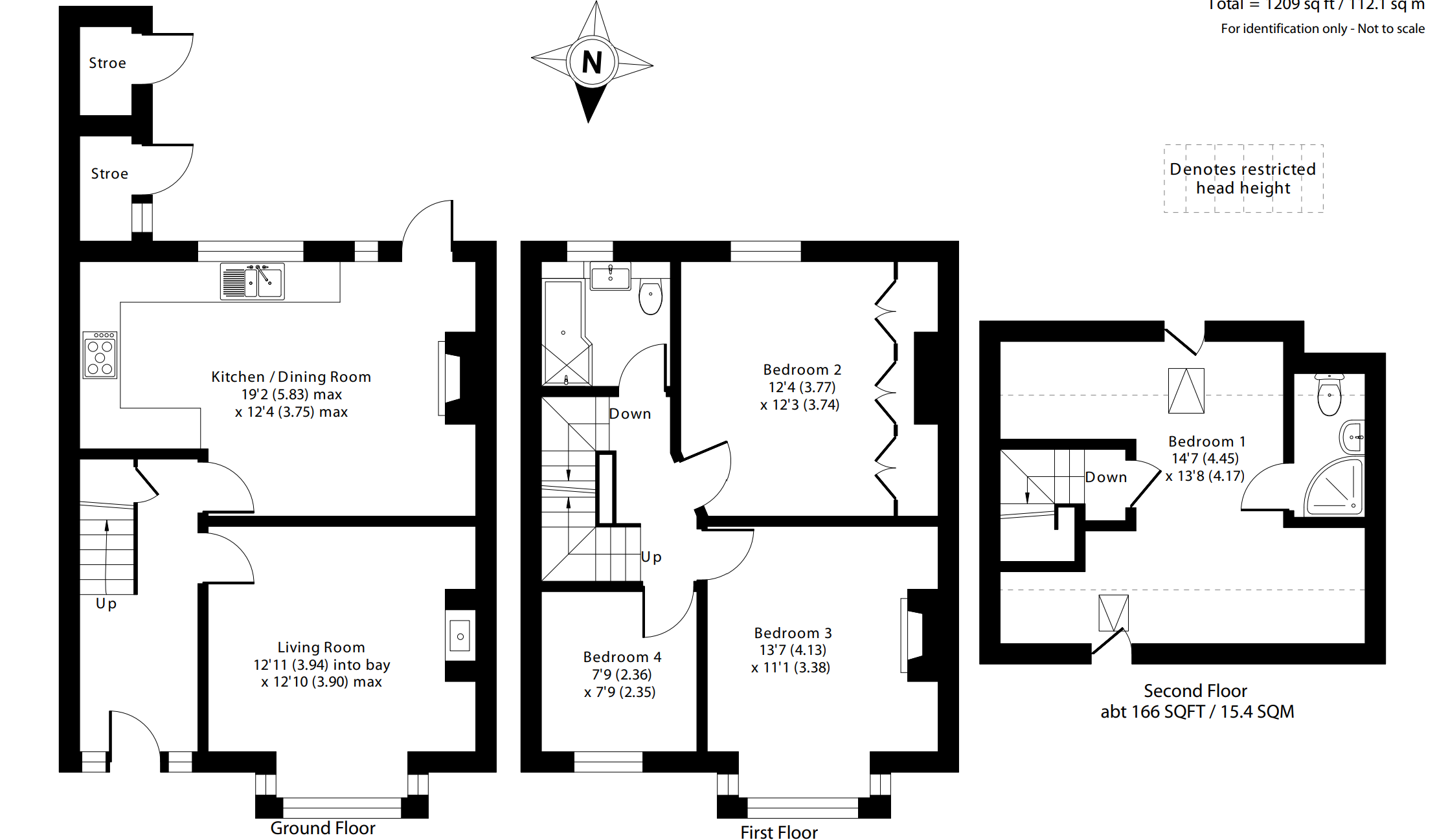 17, Wyndham Avenue, Exeter floorplan