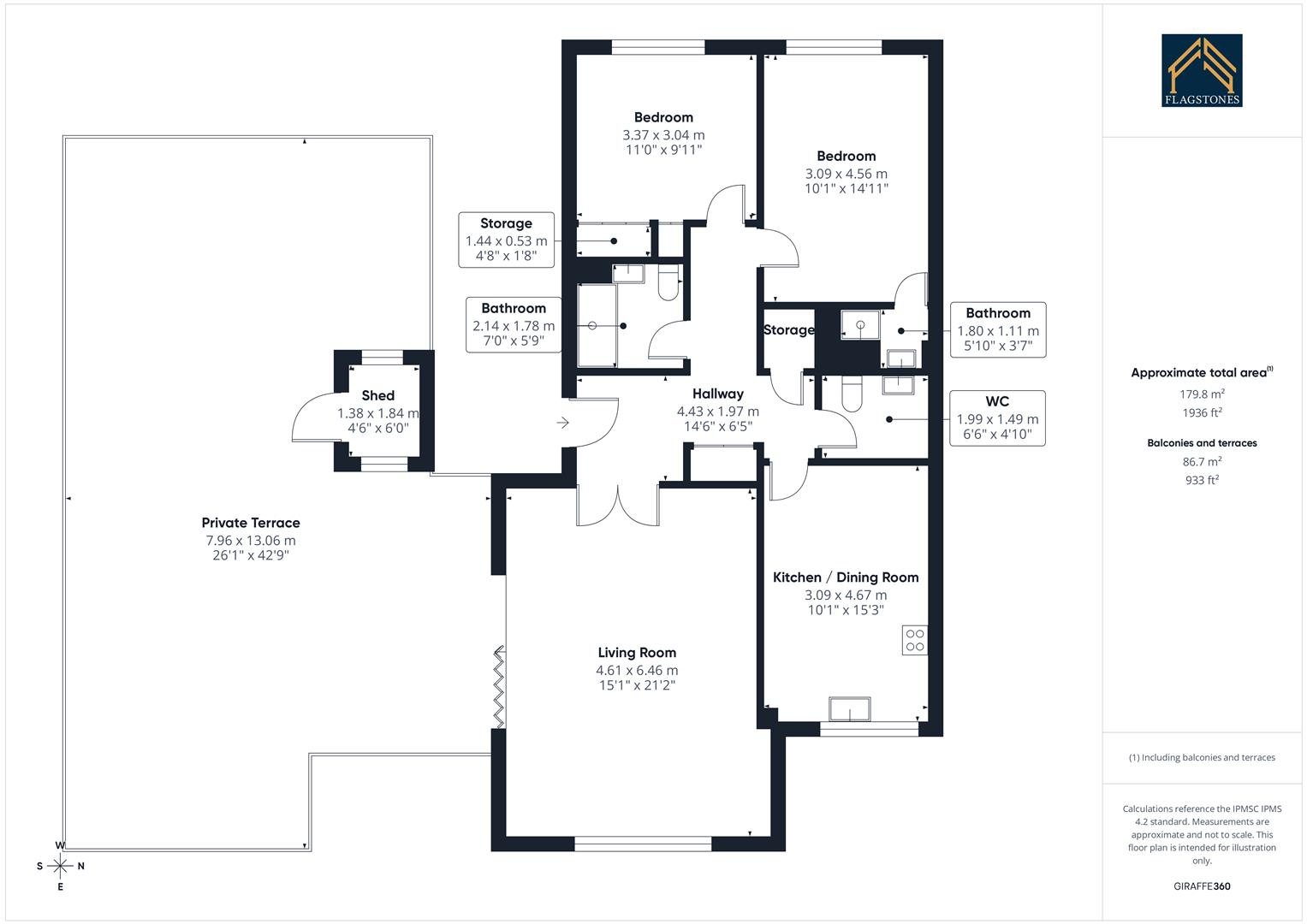 Roxborough Park, Harrow floorplan