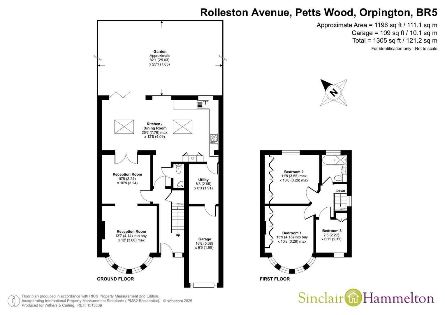 Rolleston Avenue, Orpington floorplan