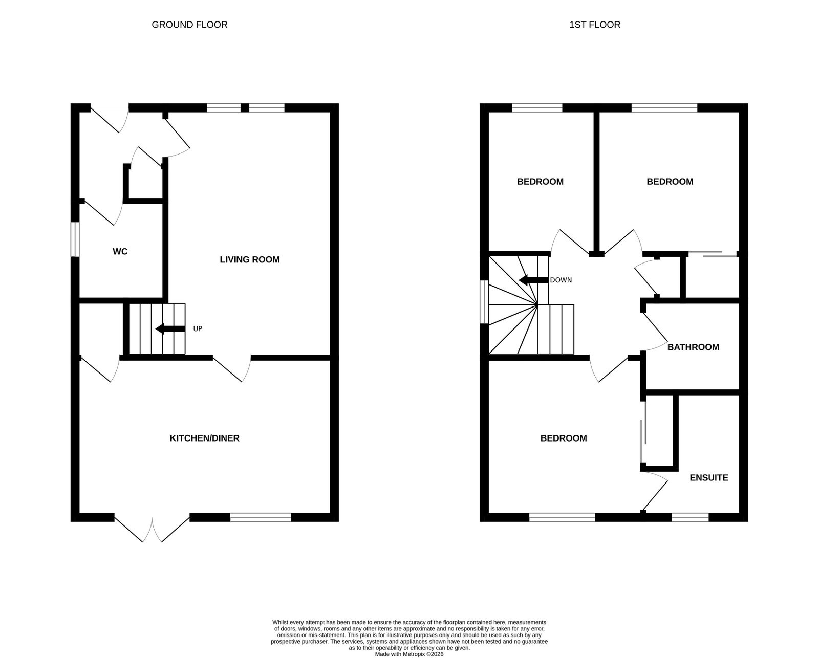 51, Rothes Place, Inverness floorplan