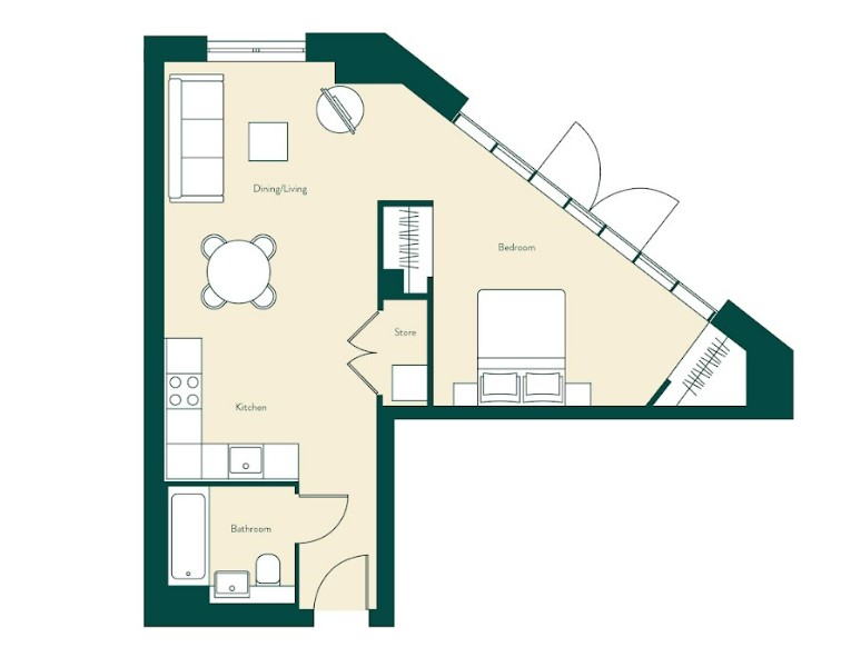 N79, New Acres, Kitemaker House, 3 New Acres Lane,, London floorplan