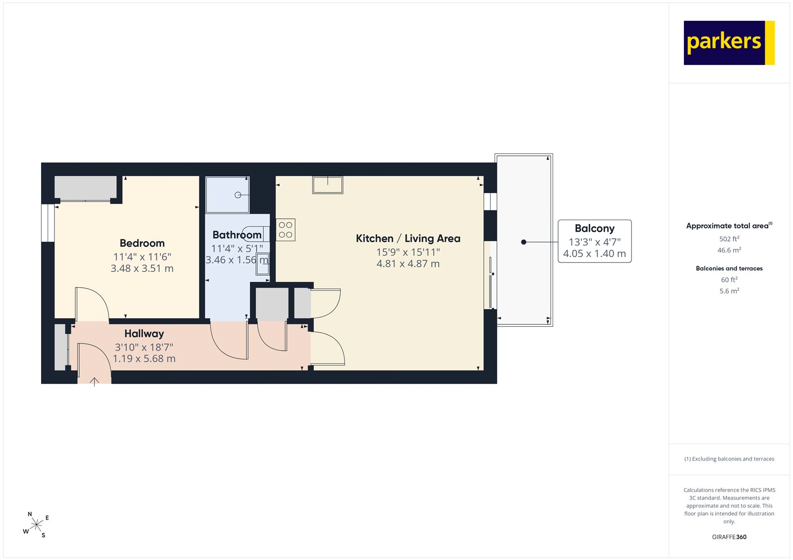 2 The Botanics,, Crown Lane, Reading floorplan