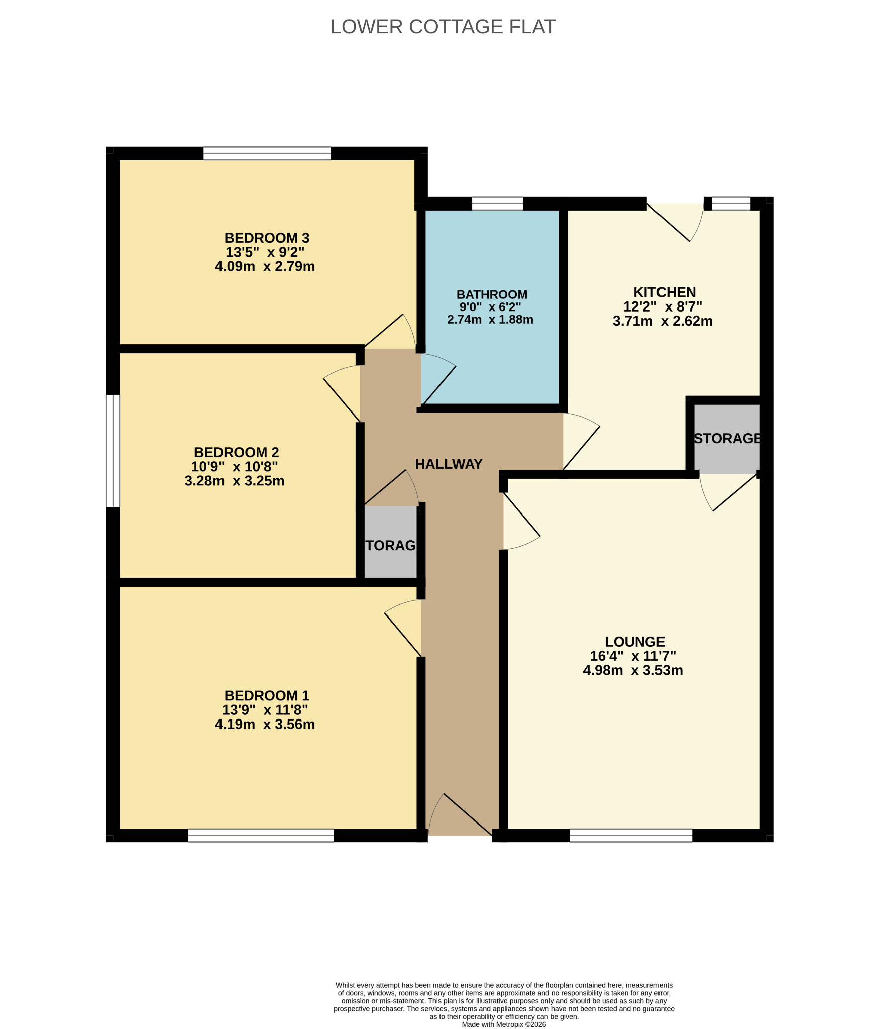 76 Penneld Road, Glasgow, City Of Glasgow floorplan