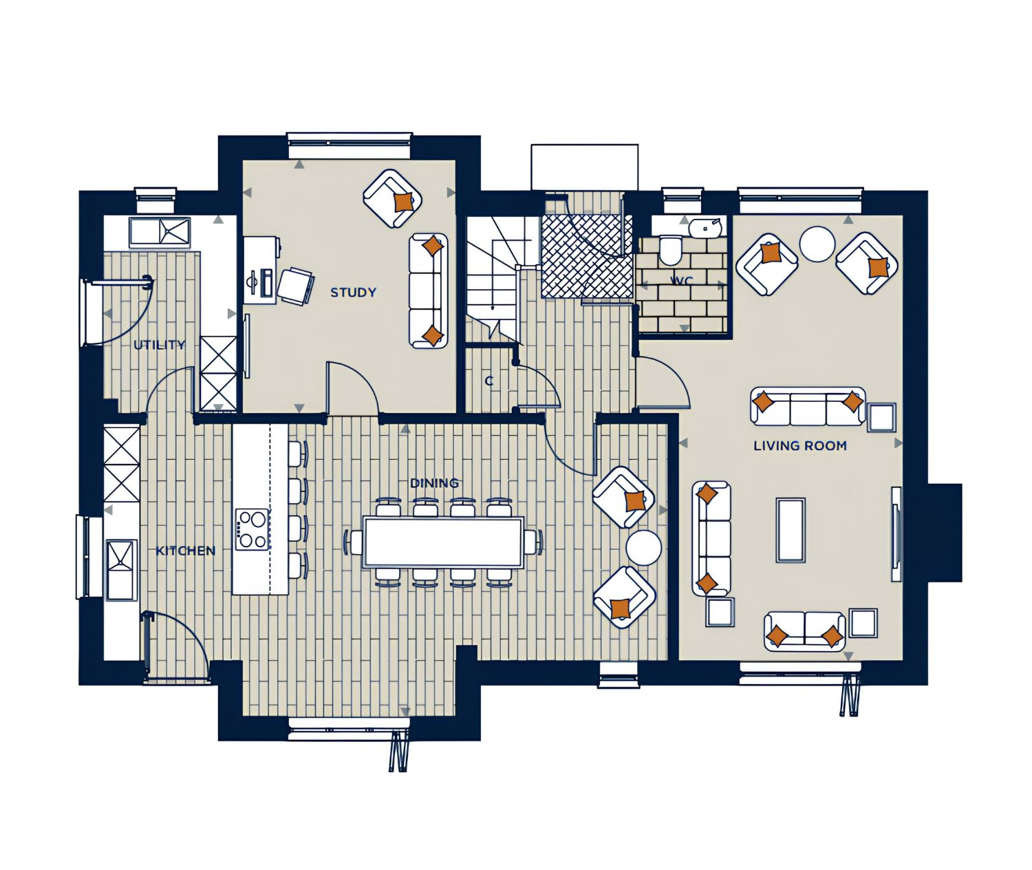 Plot 20, The Willow, Warish Hall Park, Bishop's Stortford floorplan