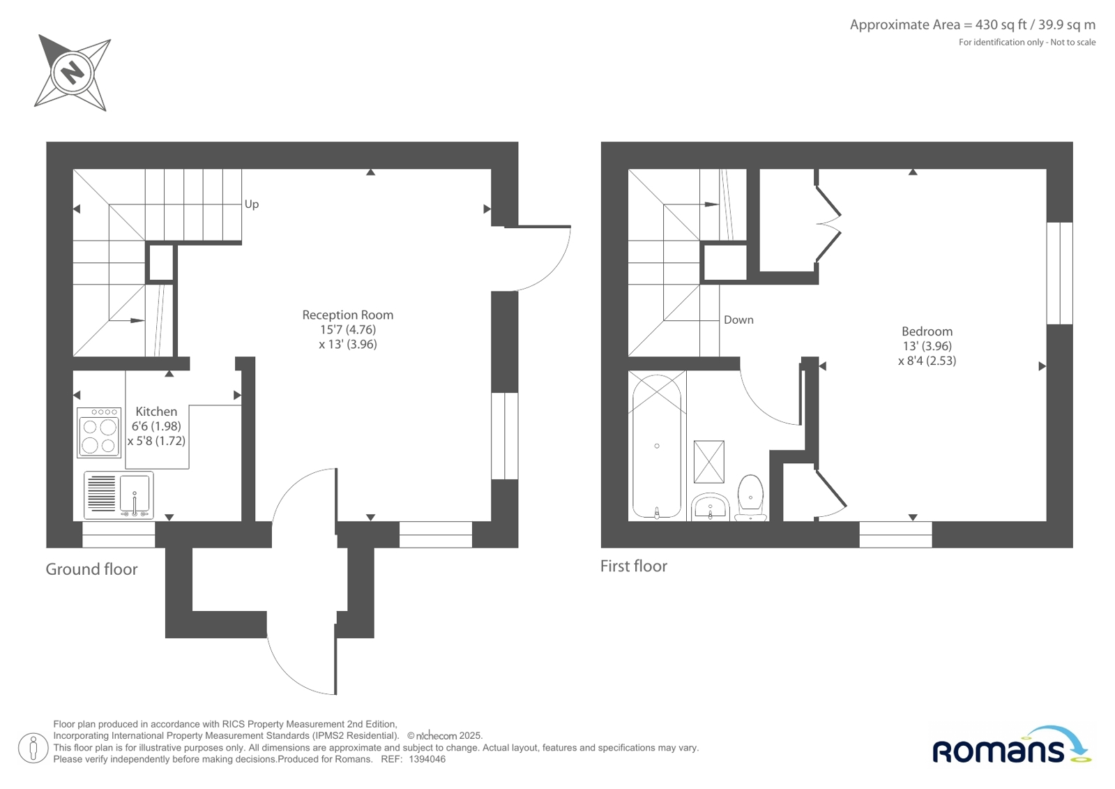 59, Faygate Way, Reading floorplan