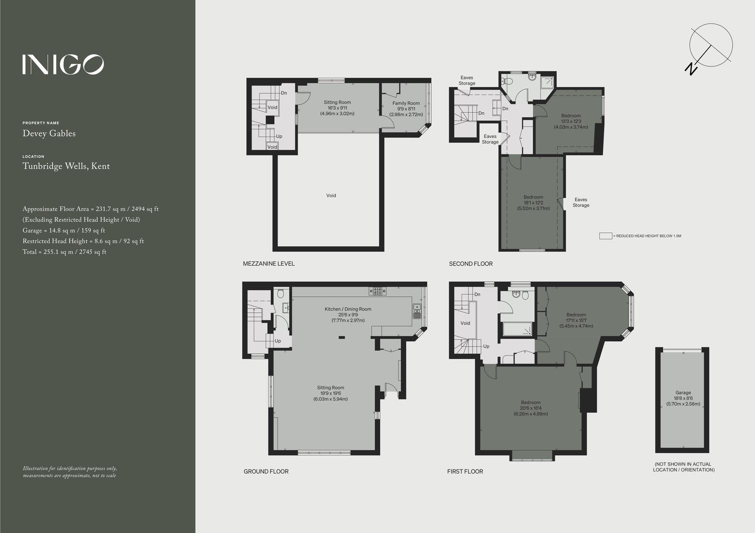 Devey Gables, Pembury Grange, Tunbridge Wells floorplan