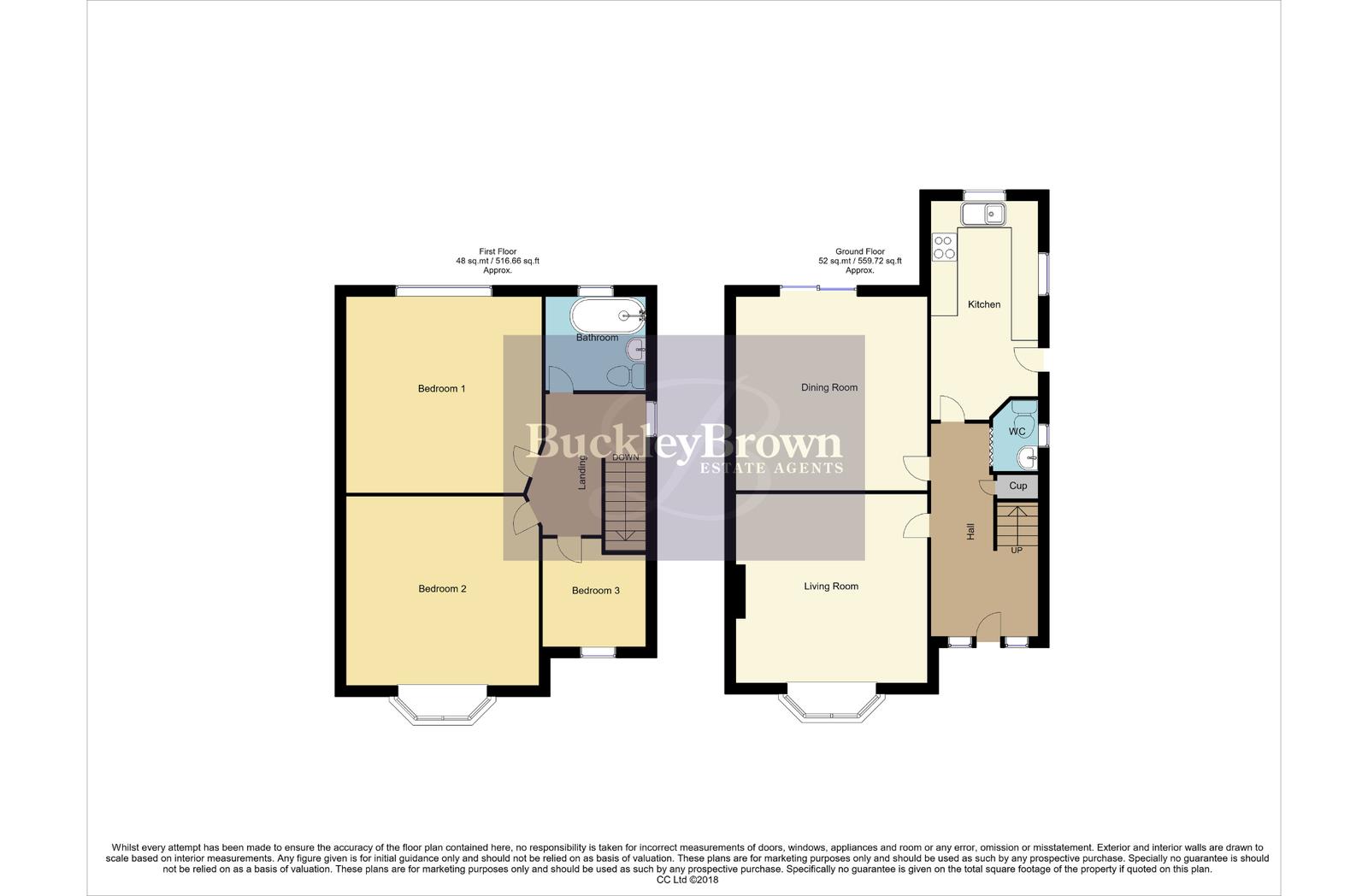 151, Chesterfield Road North, Mansfield floorplan