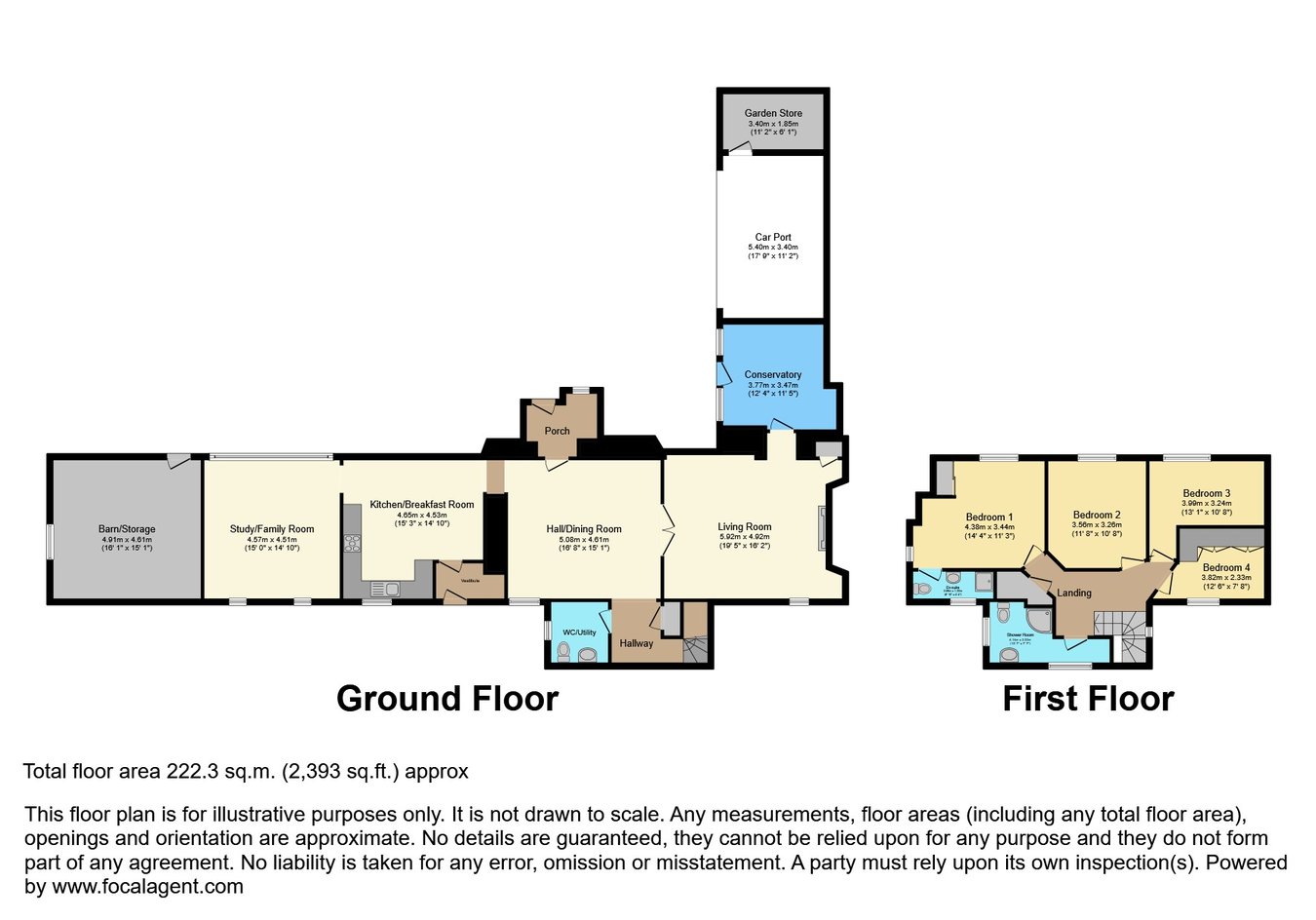 Mill Leat Farm, Deane Road, Newton Abbot floorplan
