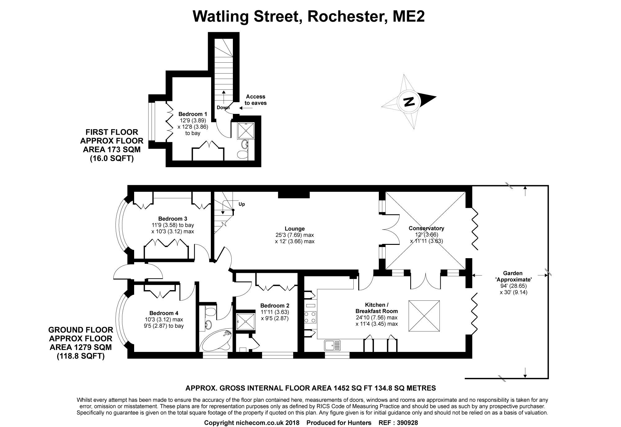 4 Bedrooms Detached house for sale in Watling Street, Rochester ME2