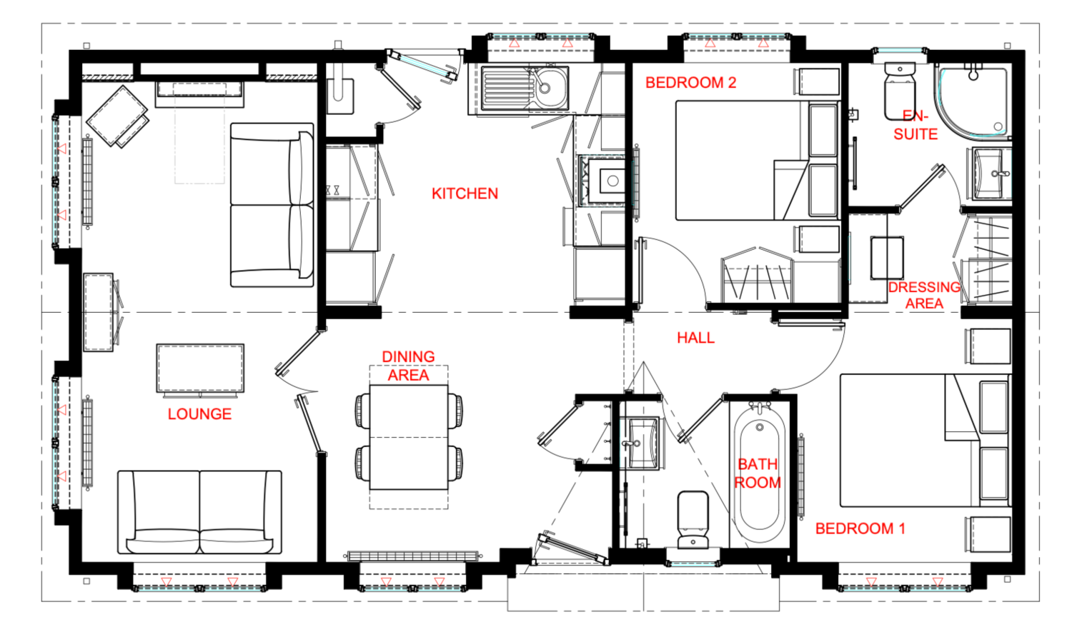 Bluebell Heights, Lewes floorplan