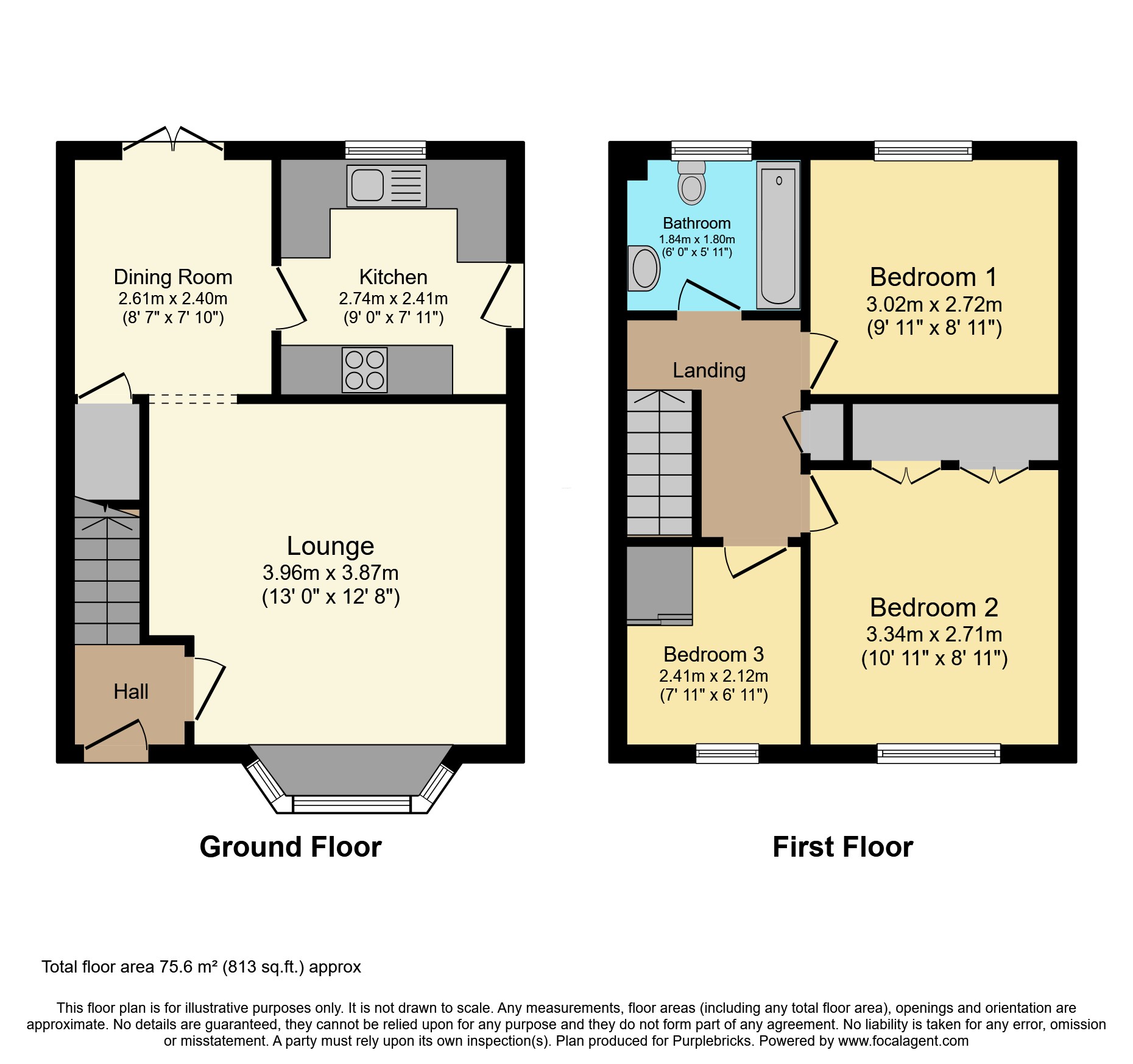 39, Stenigot Close, Lincoln floorplan
