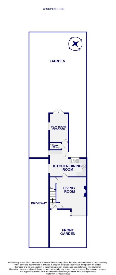 76, Burlington Avenue, York floorplan