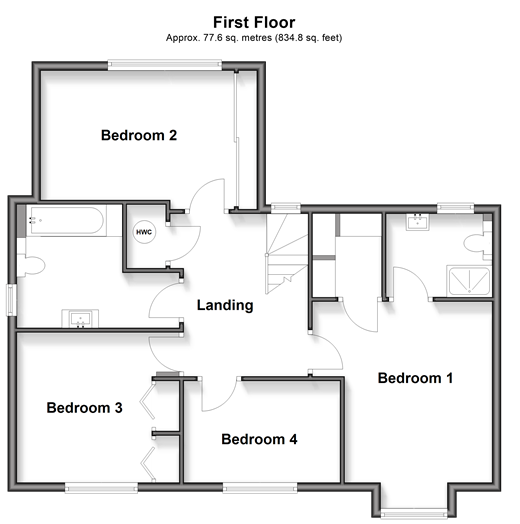 Bartlets Lane Chilmington Green, Ashford floorplan