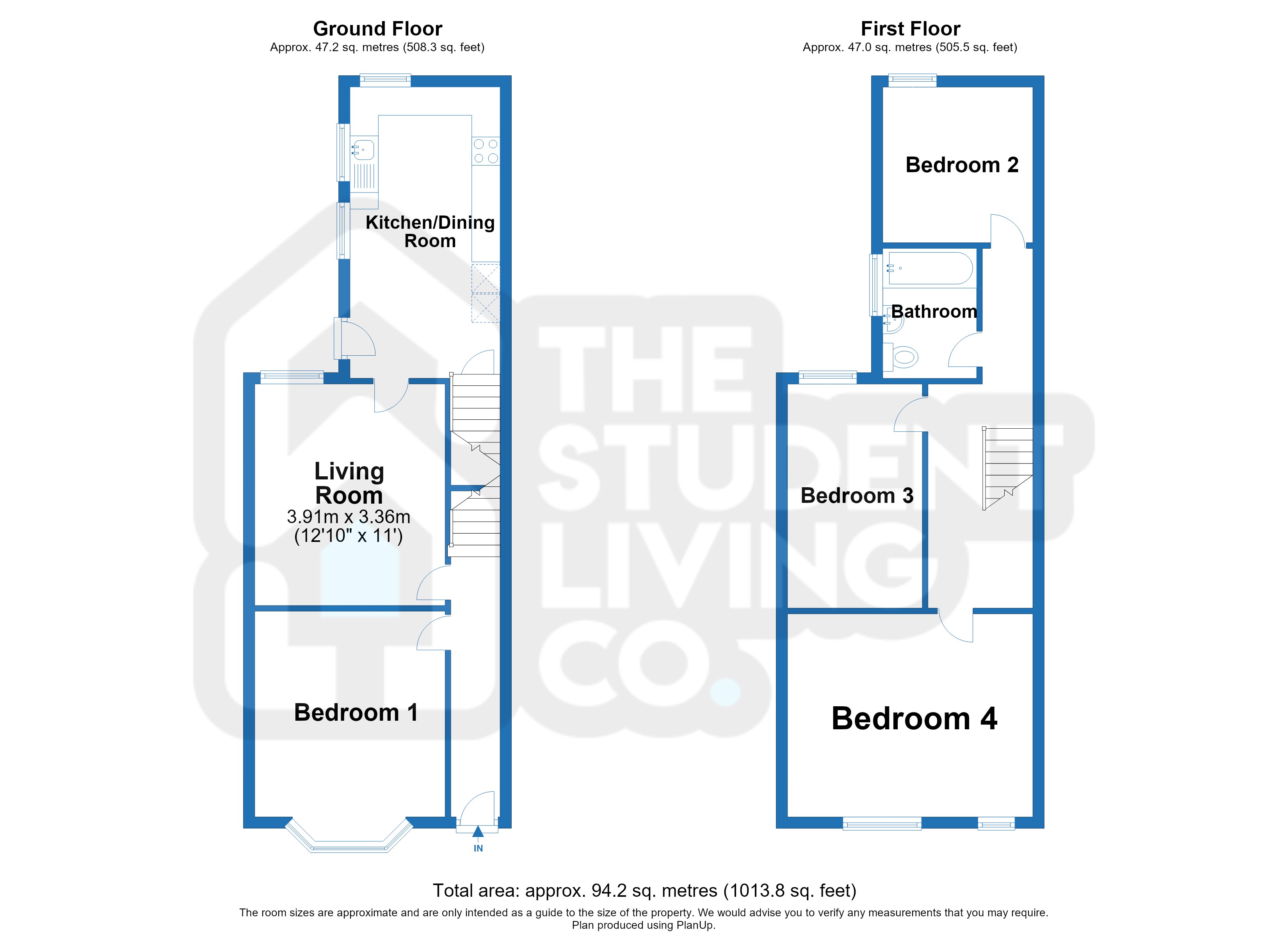 Leslie Road, Nottingham floorplan