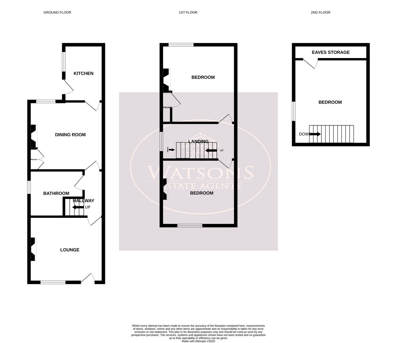 50, Church Lane, Nottingham floorplan