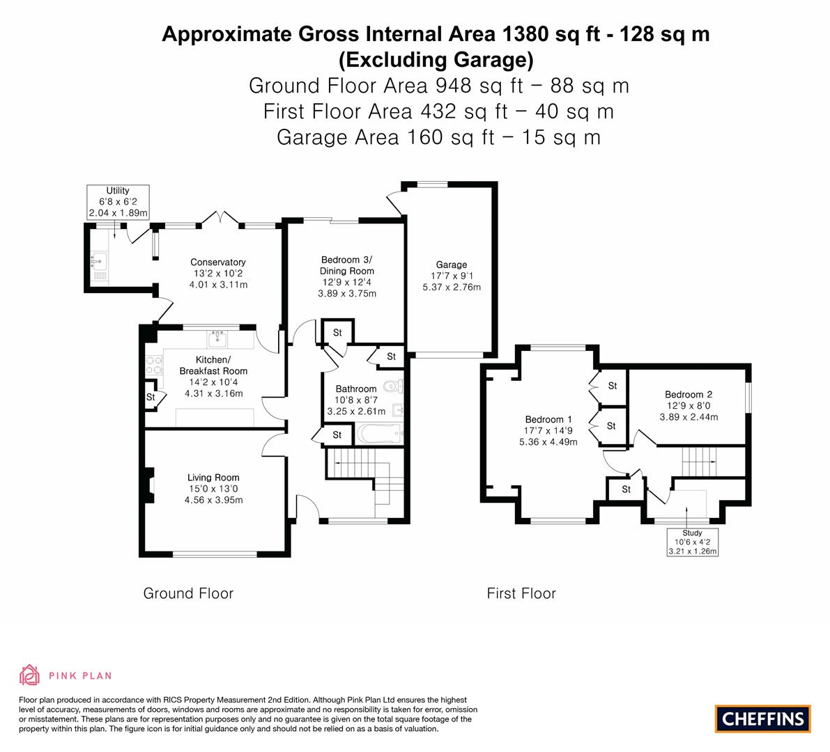 6, Moulton Road, Cheveley floorplan