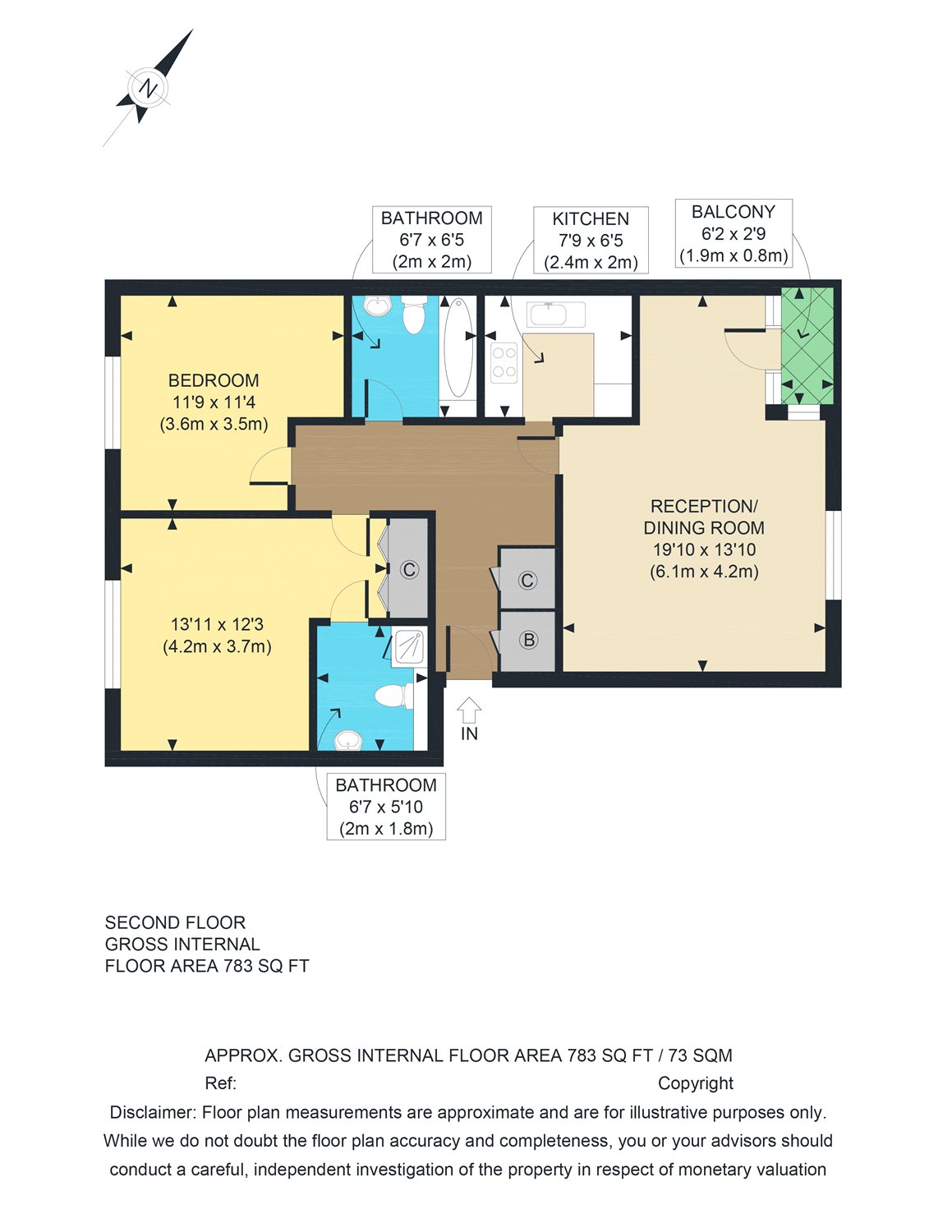 2 Bedrooms Flat to rent in Sherard Court, 3 Manor Gardens, London N7