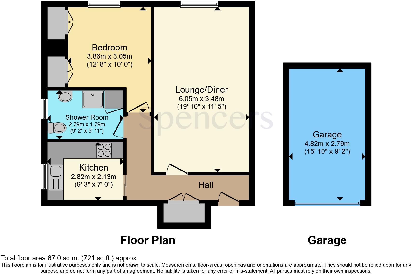 Flat 5, Braids Court, 502, London Road, Leicestershire floorplan