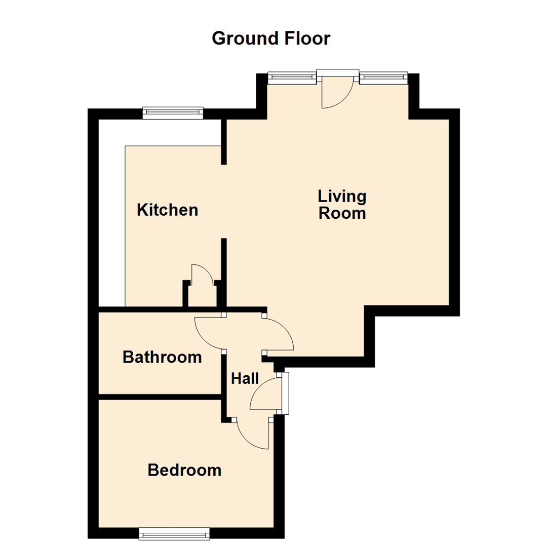 1 Bedrooms Flat for sale in Ryedale Court, Seacroft, Leeds LS14