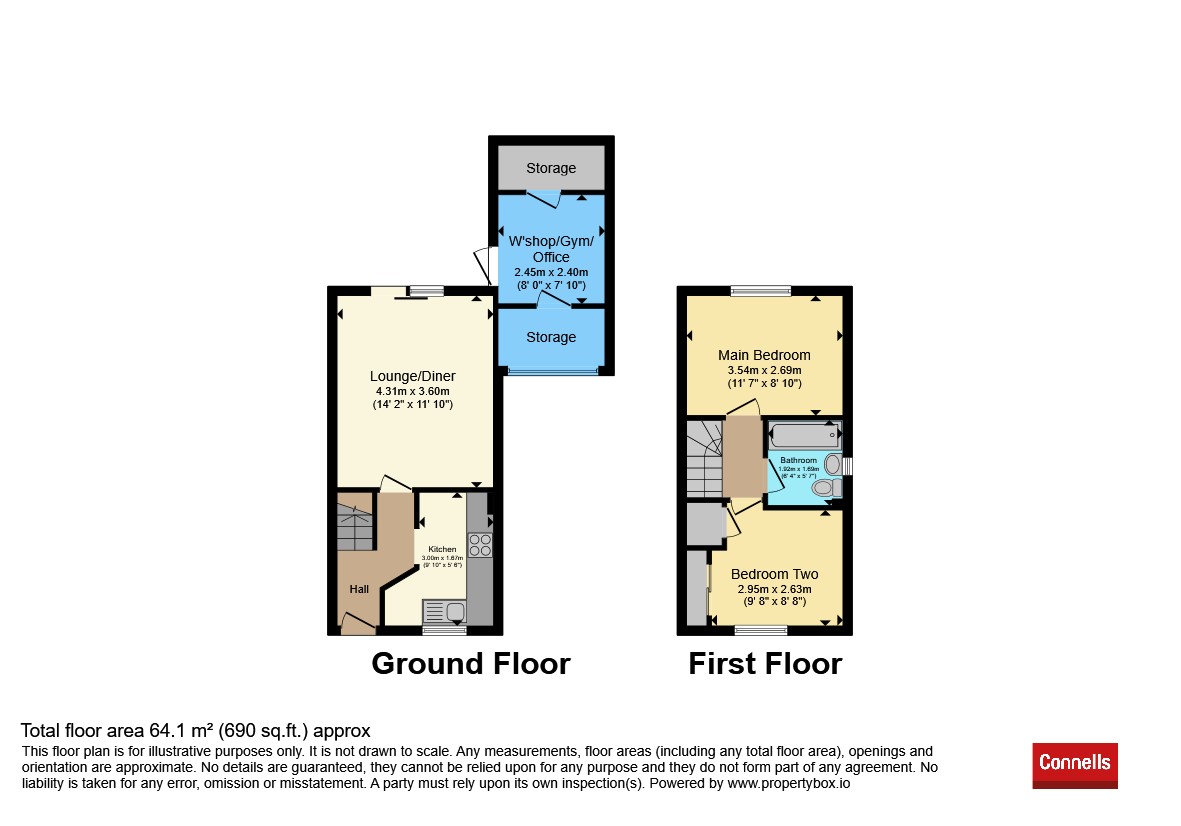 23, Fieldfare Drive, Peterborough floorplan