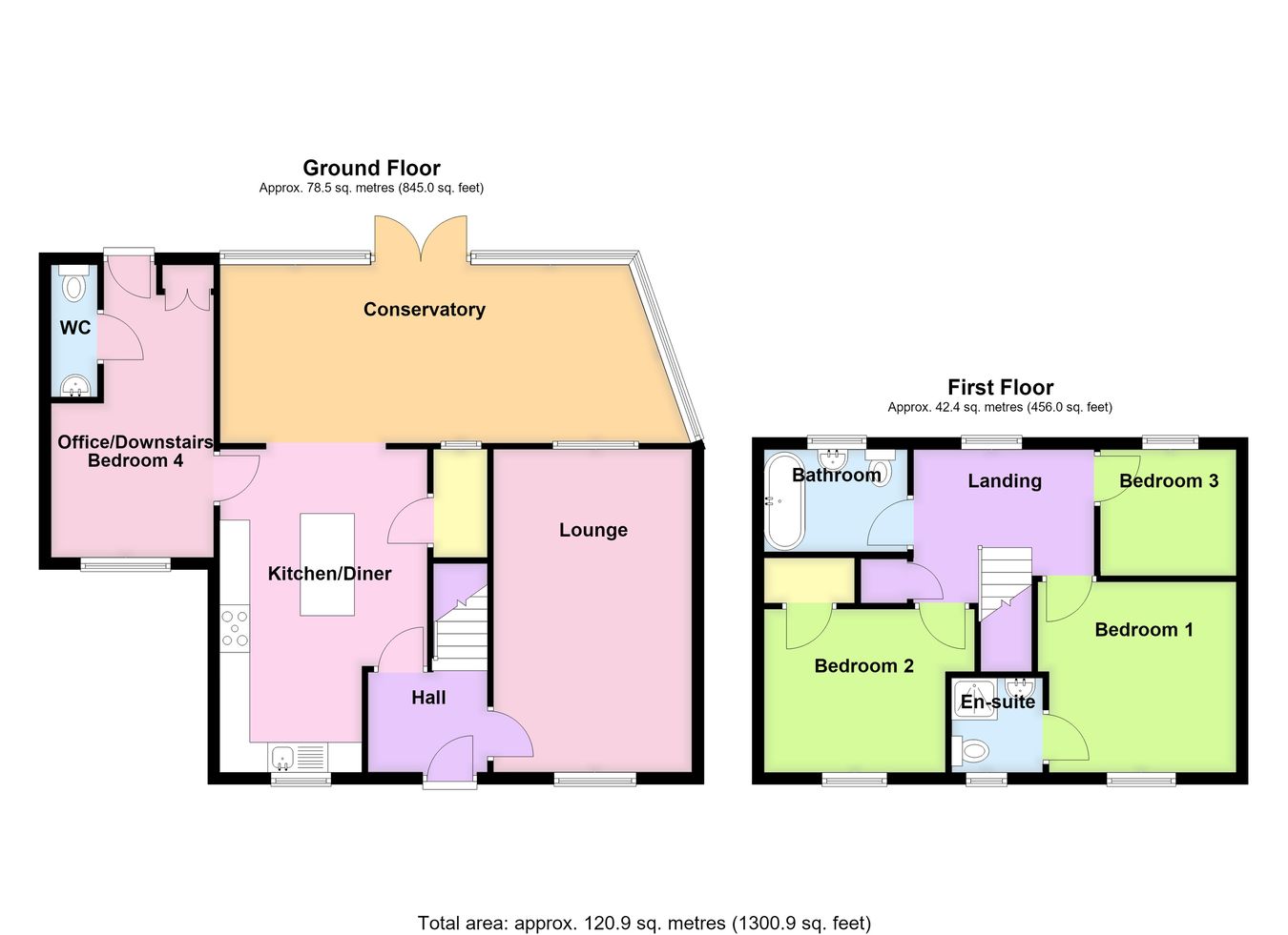 St Mary's Drive, Boston floorplan