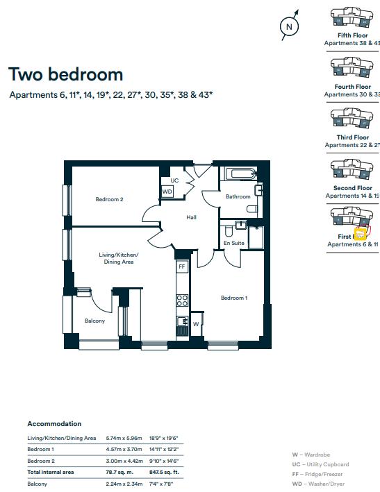 35 Greystone Mansions, 4 Fields Crescent, Barking floorplan
