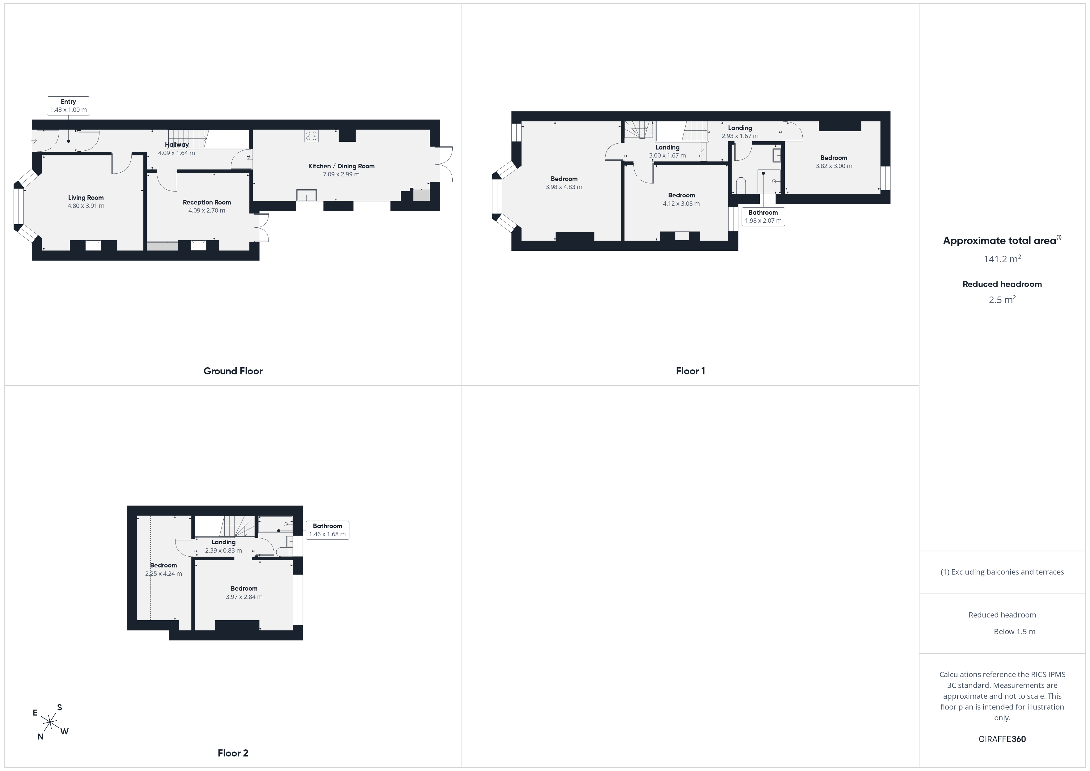 Leighton Road, Bristol floorplan