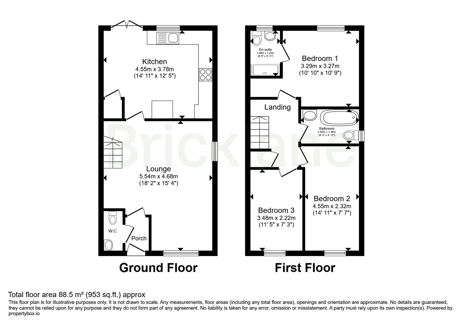 3, Tangmere Road, East Sussex floorplan