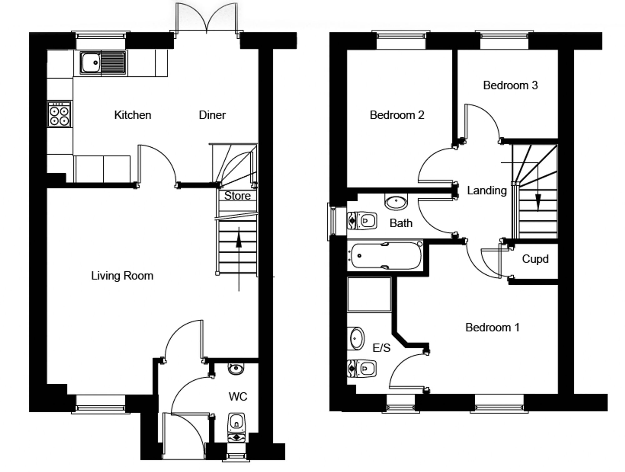 Plot 2 - The Linnet, High Hazles Drive, Sutton-in-Ashfield floorplan